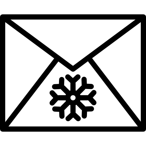 tarjeta de navidad icono gratis