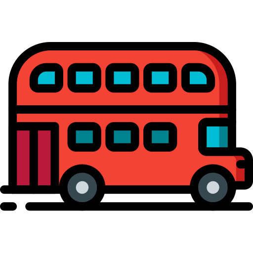 Bus Basic Miscellany Lineal Color icon