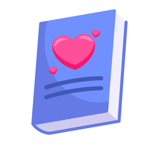 diario de amor icono gratis