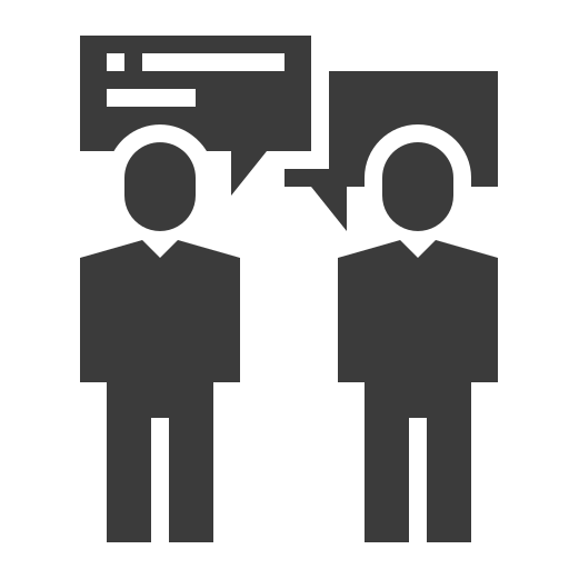 discours Icône gratuit