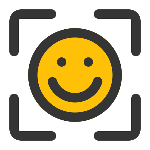 identificación facial icono gratis