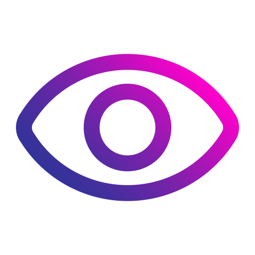 visión icono gratis