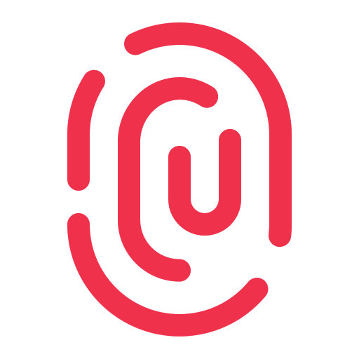 huella dactilar icono gratis