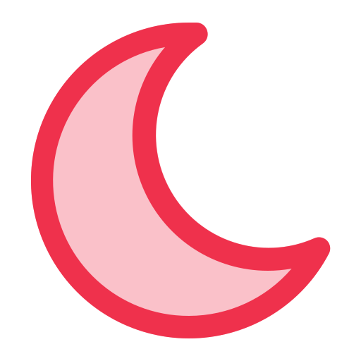 modo nocturno icono gratis