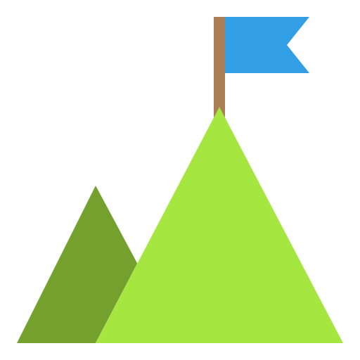 montanha grátis ícone