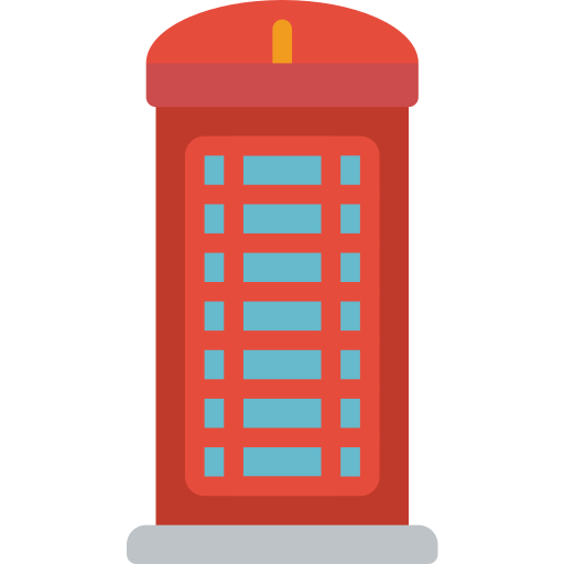 cabine téléphonique Icône gratuit cabine téléphonique Icône gratuit