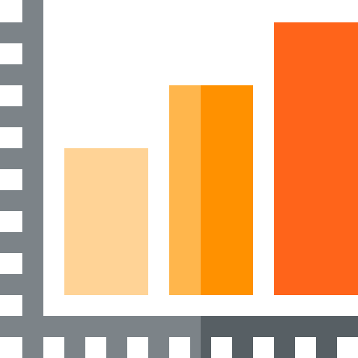 Bar chart - free icon