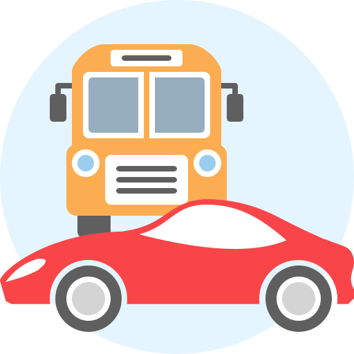 transporte icono gratis