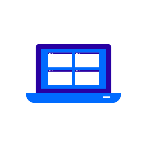 Screen free icon