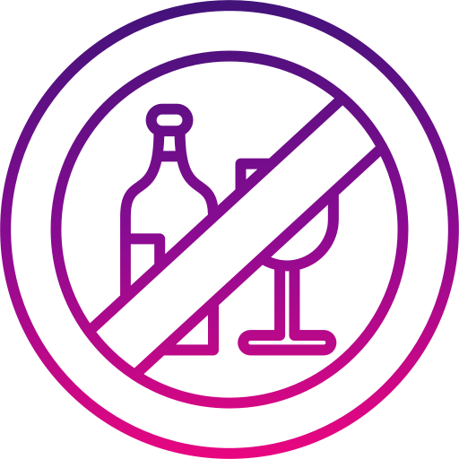 no alcohol icono gratis