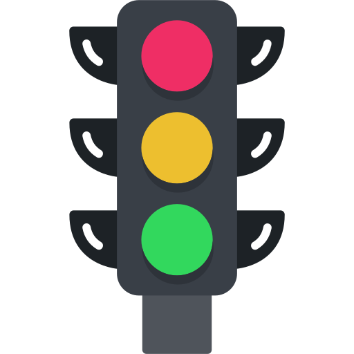feu de circulation Icône gratuit