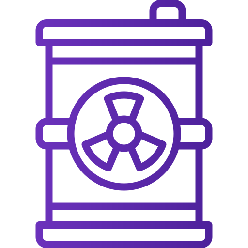 residuos tóxicos icono gratis