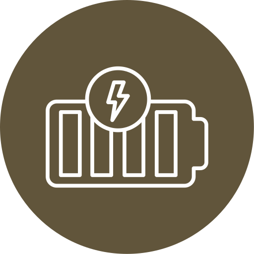 bateria llena icono gratis