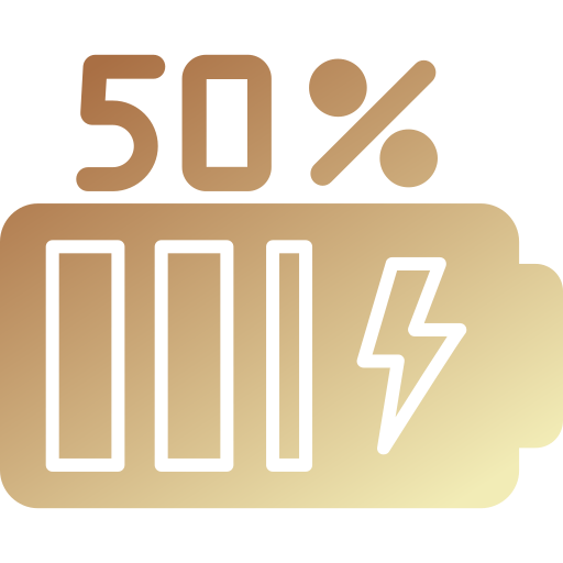 50 por cento grátis ícone