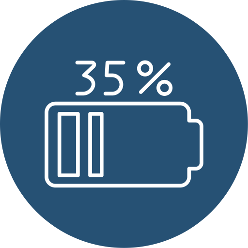 por ciento icono gratis