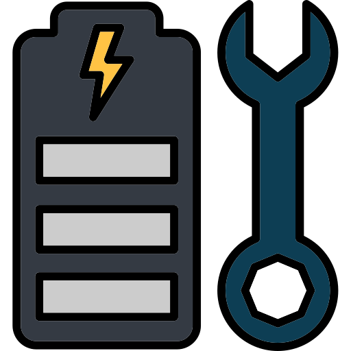 Maintenance free icon