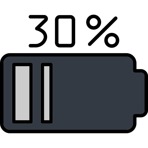 30 por ciento icono gratis