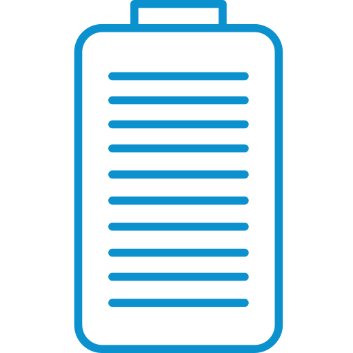 batería icono gratis