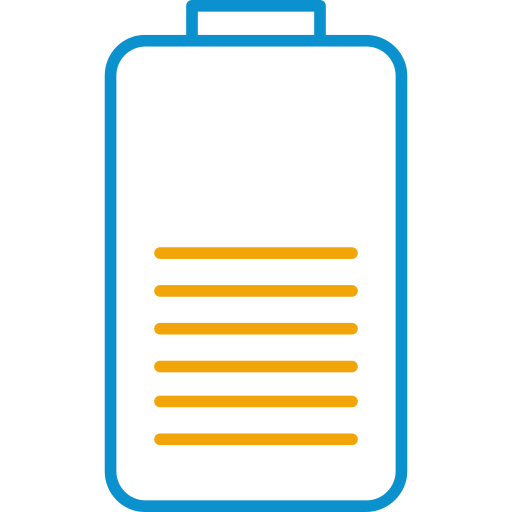 batería icono gratis