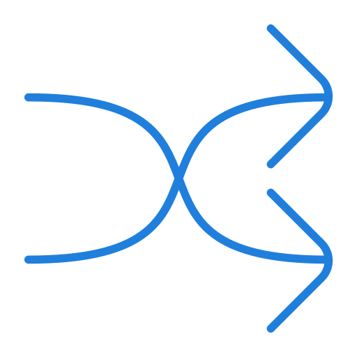 Shuffle free icon