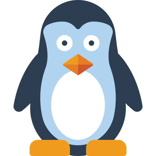 Pingüino icono gratis