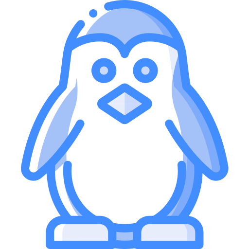 Pingüino icono gratis