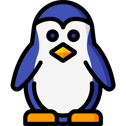 Pingüino icono gratis