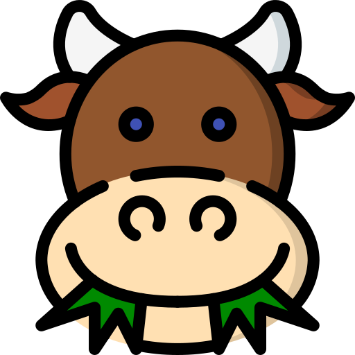 Vaca icono gratis