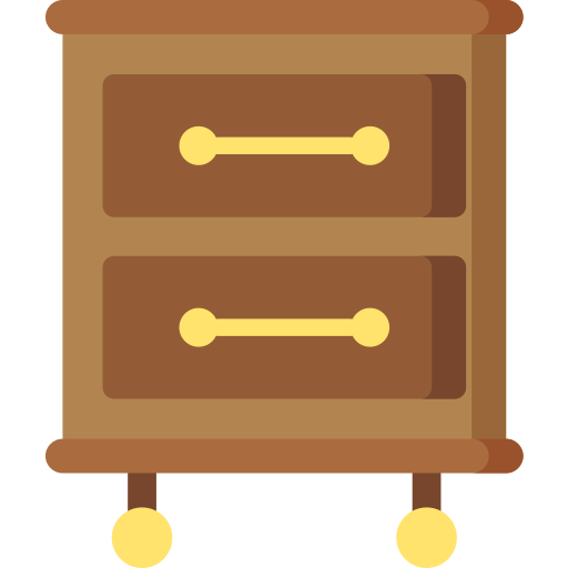 Mesita de noche icono gratis