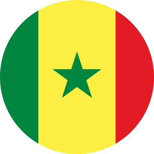 bandera de senegal icono gratis