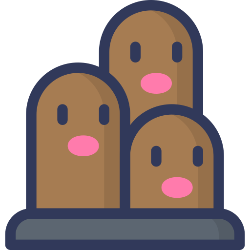 dugtrio icono gratis