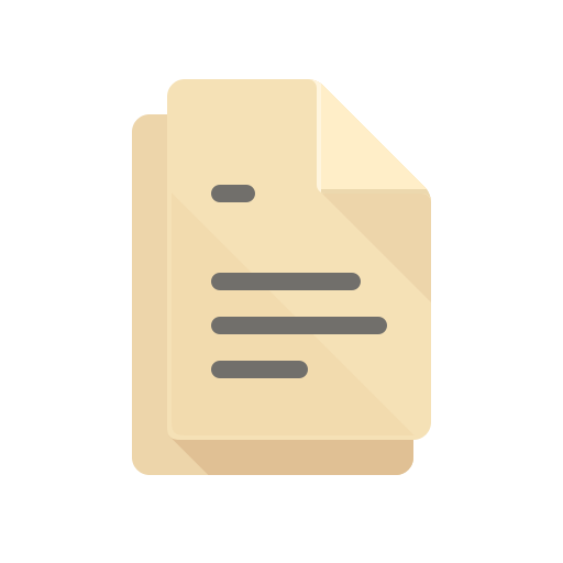 documento icono gratis