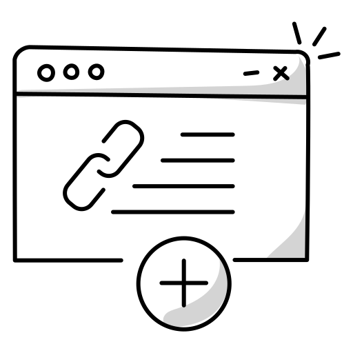 links kostenlos Icon links kostenlos Icon