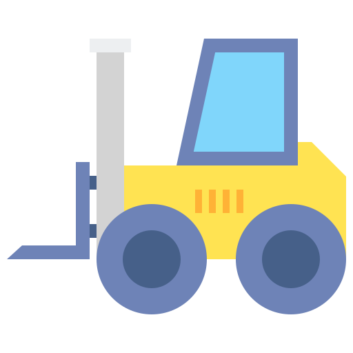 Forklift free icon