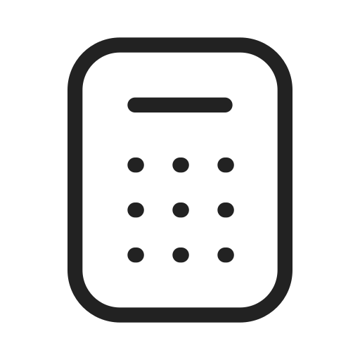 Calculator free icon