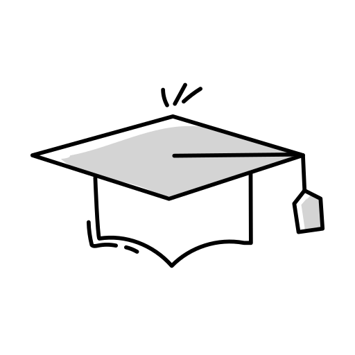 graduación icono gratis