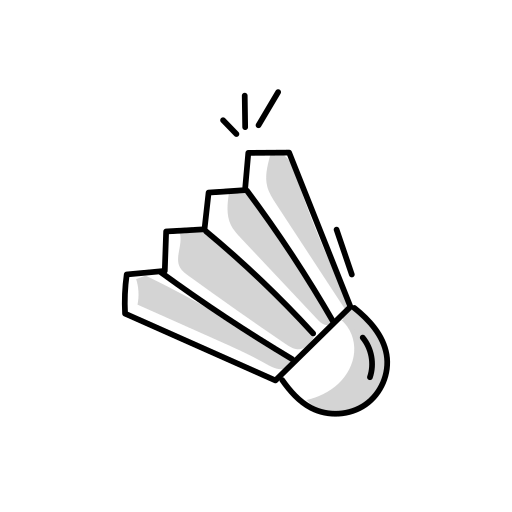 bádminton icono gratis