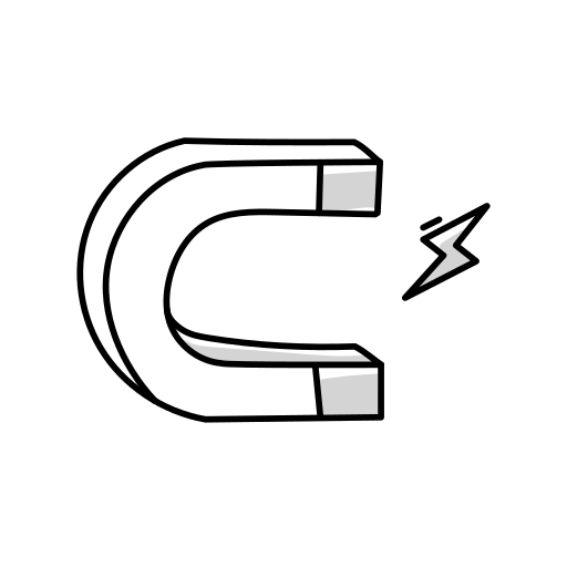 magnetismo icono gratis