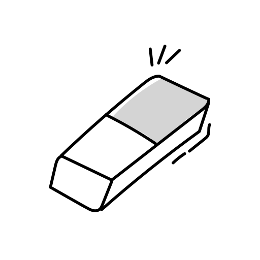 Erasor free icon