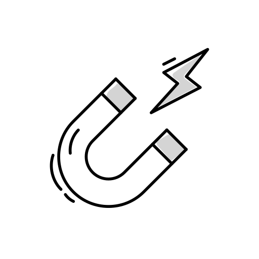 magnetismo icono gratis