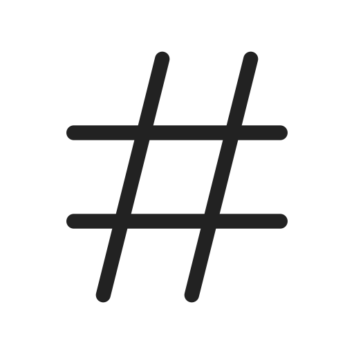 hashtag Icône gratuit