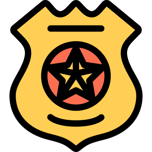 policía icono gratis