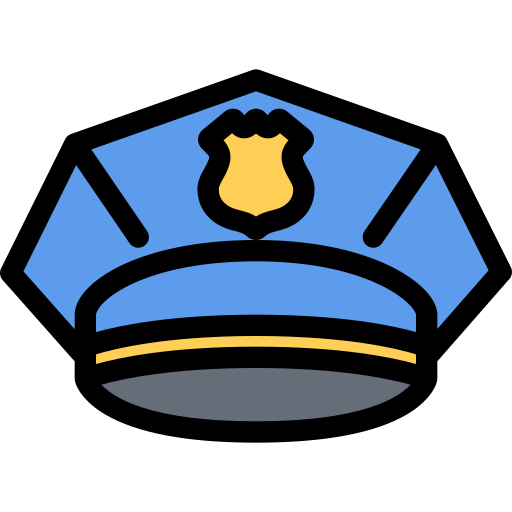 policía icono gratis