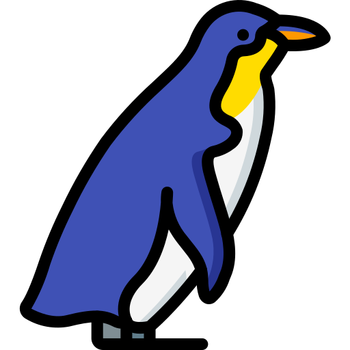 Pingüino icono gratis