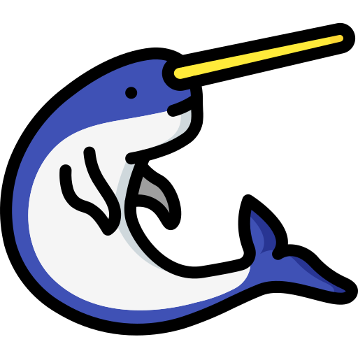 Narwhal free icon