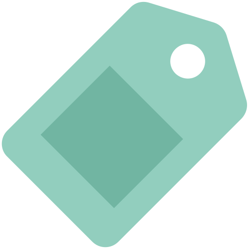 etiqueta de precio icono gratis