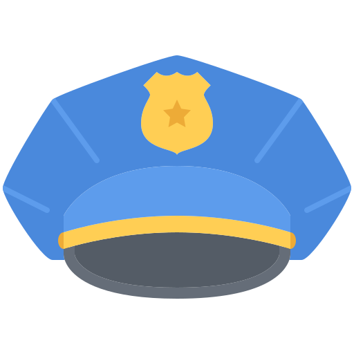 policía icono gratis