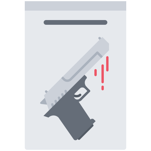 Gun free icon Gun free icon