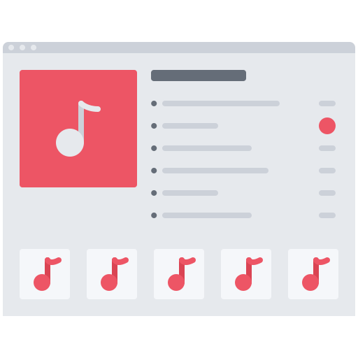 música icono gratis