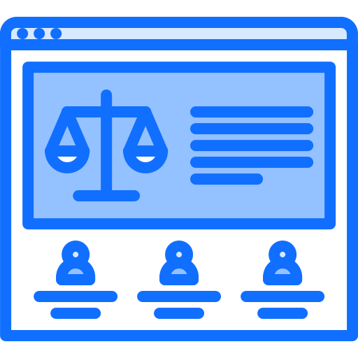 justicia icono gratis